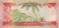 1 Dollar EAST CARIBBEAN STATES  1985 P.17a q.BB