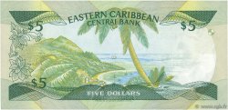 5 Dollars EAST CARIBBEAN STATES  1986 P.18g SC