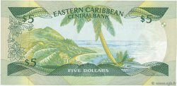 5 Dollars EAST CARIBBEAN STATES  1986 P.18l EBC+