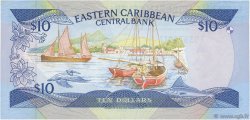 10 Dollars EAST CARIBBEAN STATES  1985 P.23u FDC