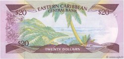 20 Dollars EAST CARIBBEAN STATES  1988 P.24k1 ST