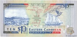 10 Dollars EAST CARIBBEAN STATES  1993 P.27v UNC-