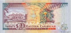 20 Dollars CARIBBEAN   1993 P.28d UNC