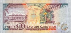 20 Dollars EAST CARIBBEAN STATES  1993 P.28u UNC