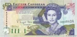 50 Dollars EAST CARIBBEAN STATES  1993 P.29a FDC