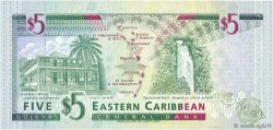 5 Dollars EAST CARIBBEAN STATES  1994 P.31d FDC