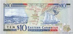 10 Dollars EAST CARIBBEAN STATES  1994 P.32l FDC