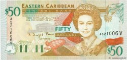 50 Dollars EAST CARIBBEAN STATES  1994 P.34v AU+