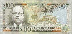 100 Dollars EAST CARIBBEAN STATES  1994 P.35k FDC