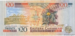 20 Dollars EAST CARIBBEAN STATES  2000 P.39d UNC