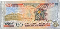 20 Dollars EAST CARIBBEAN STATES  2000 P.39l AU