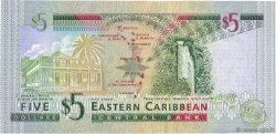5 Dollars EAST CARIBBEAN STATES  2003 P.42u UNC