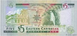 5 Dollars EAST CARIBBEAN STATES  2003 P.42l fST+