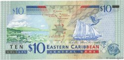 10 Dollars CARIBBEAN   2003 P.43l UNC