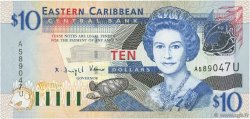 10 Dollars EAST CARIBBEAN STATES  2003 P.43u ST