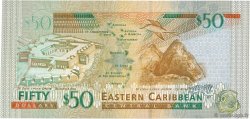 50 Dollars EAST CARIBBEAN STATES  2003 P.45m UNC