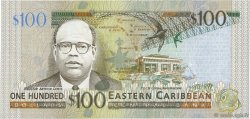 100 Dollars EAST CARIBBEAN STATES  2003 P.46g FDC