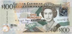 100 Dollars EAST CARIBBEAN STATES  2008 P.51 SC+
