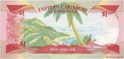 1 Dollar EAST CARIBBEAN STATES  1985 P.17g UNC