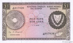 1 Pound CYPRUS  1975 P.43b UNC-