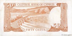 50 Cents CYPRUS  1987 P.52 VF+