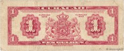 1 Gulden CURACAO  1942 P.35a q.MB