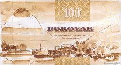 100 Kronur FAEROE ISLANDS  2002 P.25 UNC