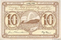 10 Kroner GROENLANDIA  1953 P.19b BB