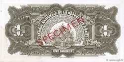 1 Gourde Spécimen HAÏTI  1967 P.190s EBC+