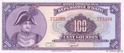 100 Gourdes HAITI  1967 P.205a UNC