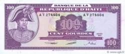 100 Gourdes HAITI  1991 P.258a XF+