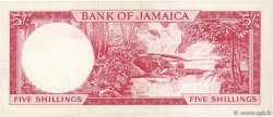 5 Shillings JAMAICA  1964 P.51Ab VF+