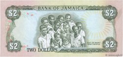 2 Dollars JAMAIKA  1987 P.69b fVZ