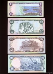 1,2, 5 et 10 Dollars JAMAICA  1978 P.CS03 UNC-