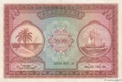10 Rupees MALDIVES  1947 P.05a TTB+