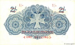 1 Shilling sur 2 Shillings MALTA  1940 P.15 VF