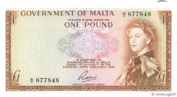 1 Pound MALTE  1963 P.26a SC