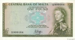 1 Pound MALTE  1969 P.29a