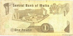 1 Lira MALTE  1979 P.34b q.MB