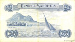 5 Rupees MAURITIUS  1967 P.30c fSS