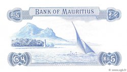 5 Rupees Petit numéro MAURITIUS  1967 P.30c UNC