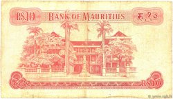 10 Rupees MAURITIUS  1967 P.31c RC+