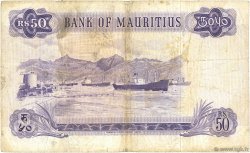 50 Rupees ISOLE MAURIZIE  1967 P.33c MB