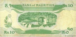 10 Rupees MAURITIUS  1985 P.35b S