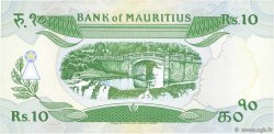 10 Rupees MAURITIUS  1985 P.35b XF