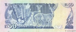 50 Rupees MAURITIUS  1986 P.37a VF+
