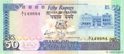50 Rupees MAURITIUS  1986 P.37a