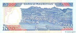 1000 Rupees MAURITIUS  1991 P.41 UNC