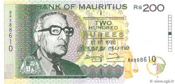 200 Rupees ÎLE MAURICE  1998 P.45