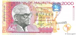 2000 Rupees MAURITIUS  1998 P.48 ST
